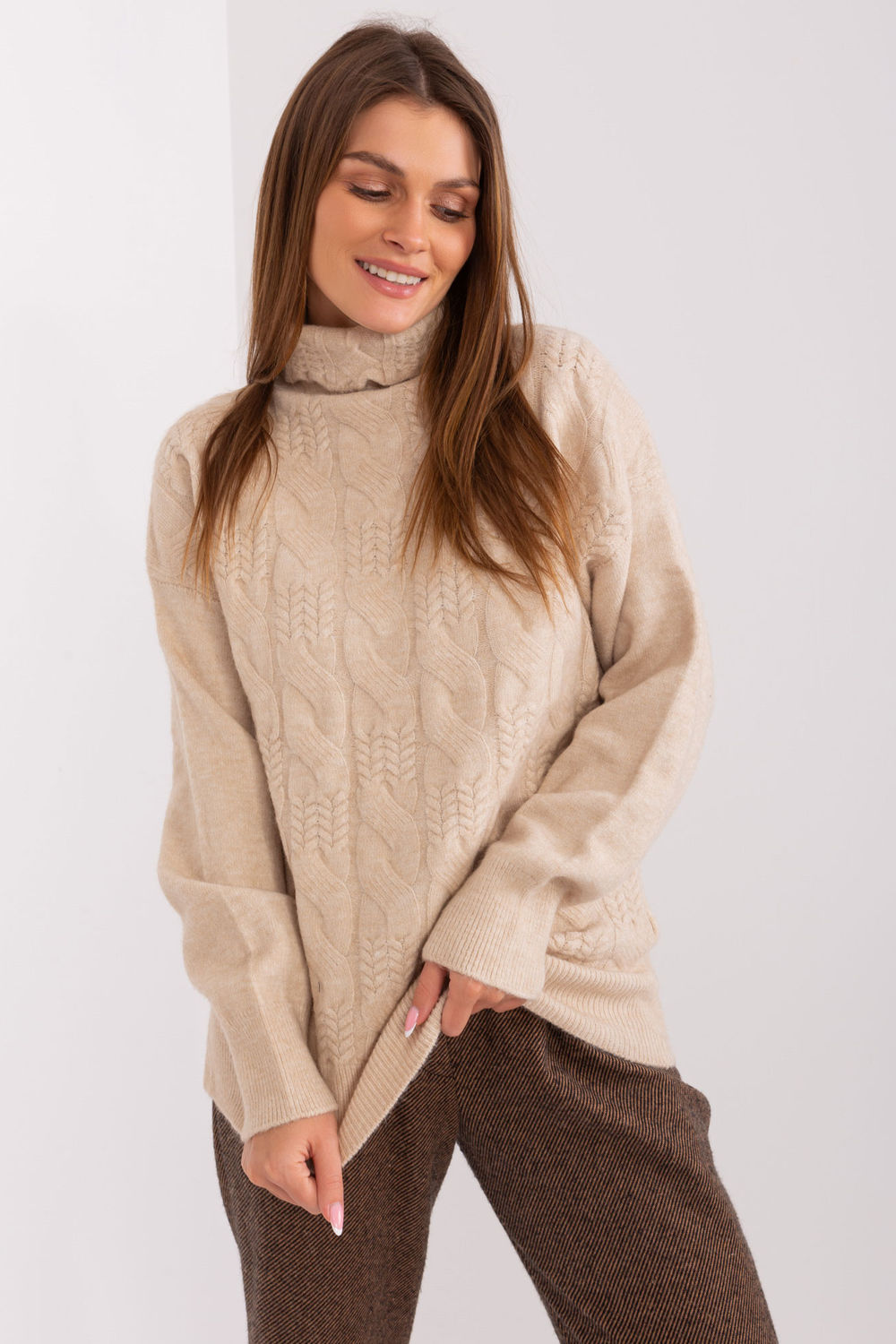 Rollkragenpullover model 189897 AT