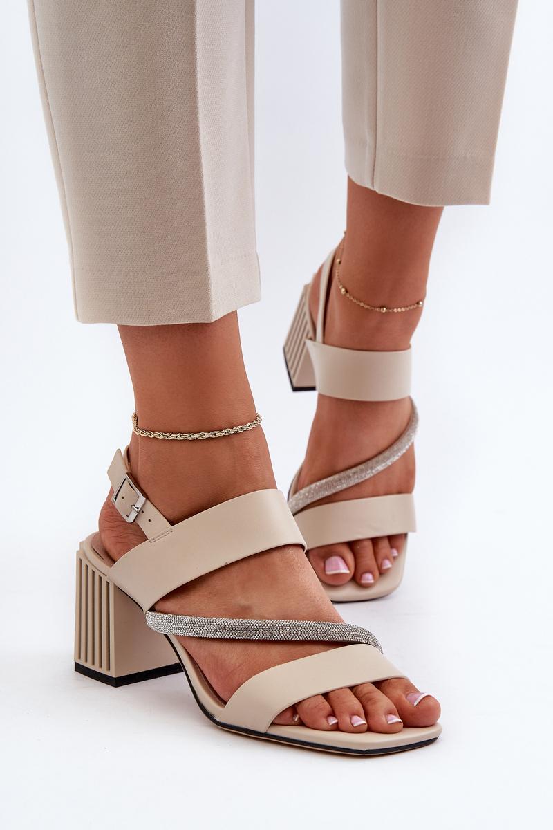 Heeled sandals model 195551 Step in style