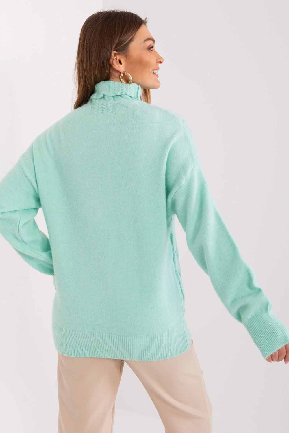 Rollkragenpullover model 208314 AT