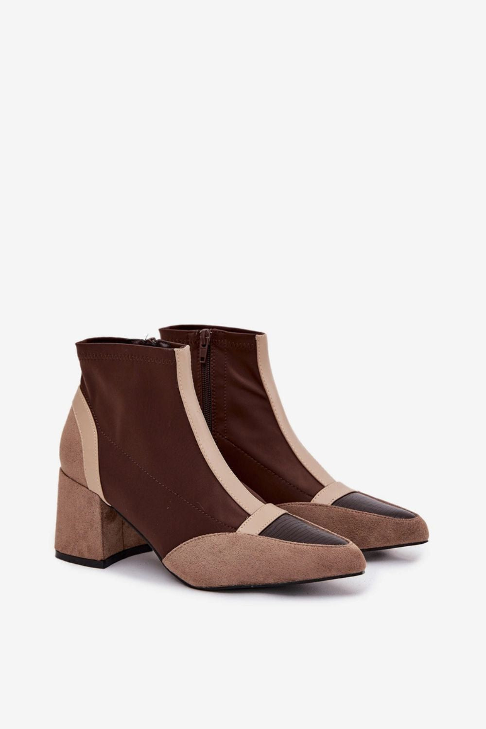Ankle boots with heels model 218501 Step in style