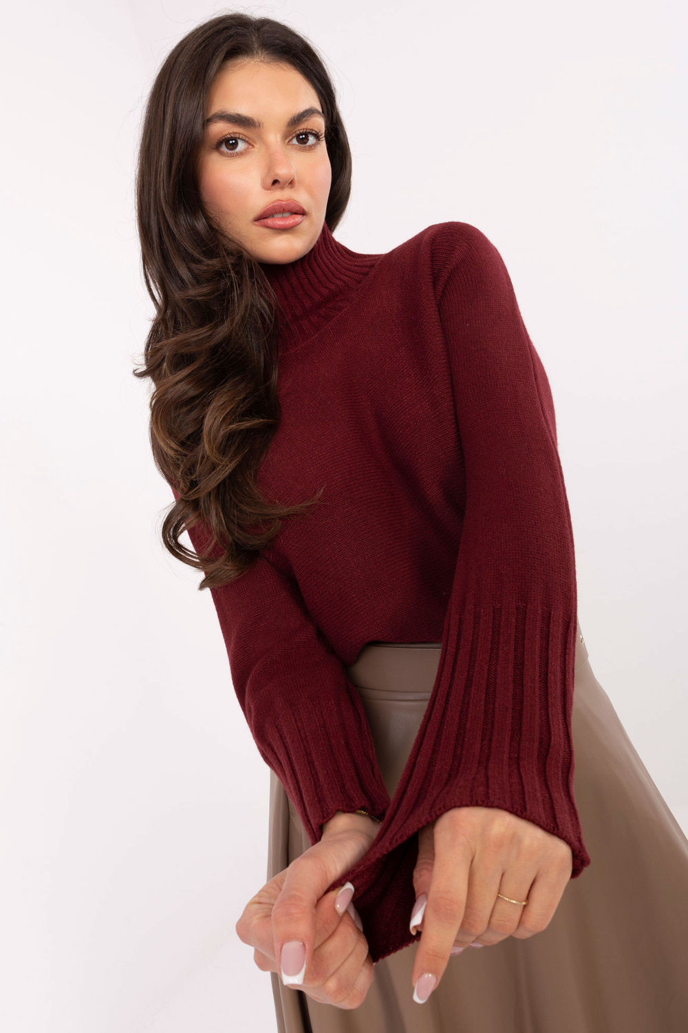 Turtleneck sweater model 219896 Rue Paris