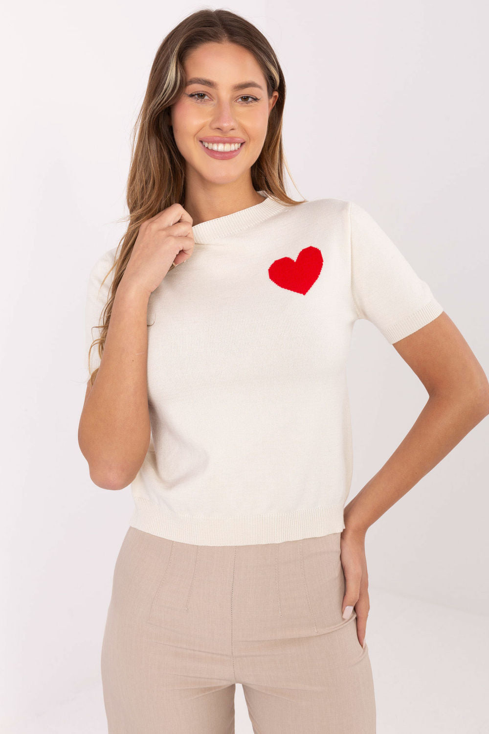Kurzarm Pullover model 219972 Factory Price