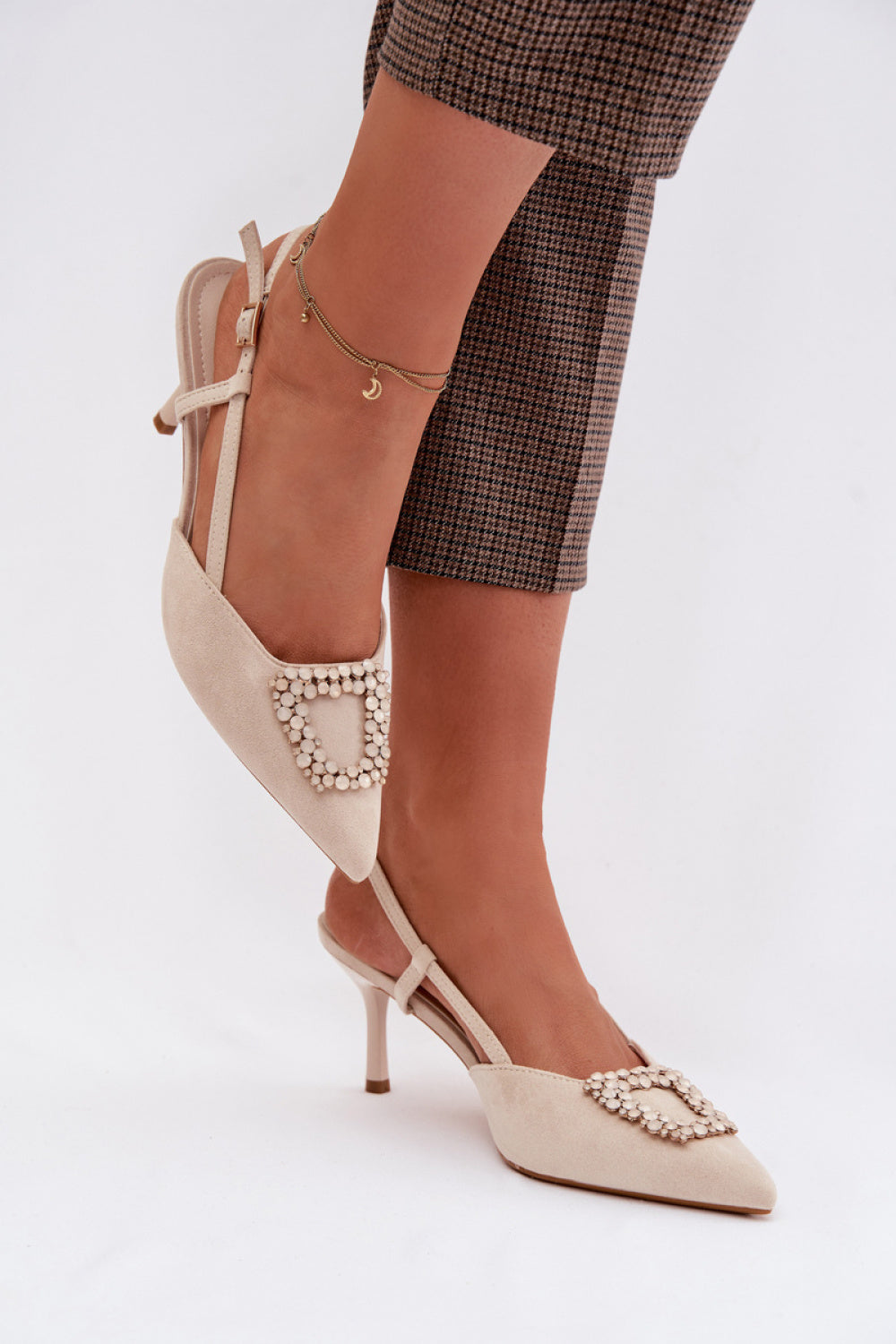 Sandalen mit Absatz model 224466 Step in style
