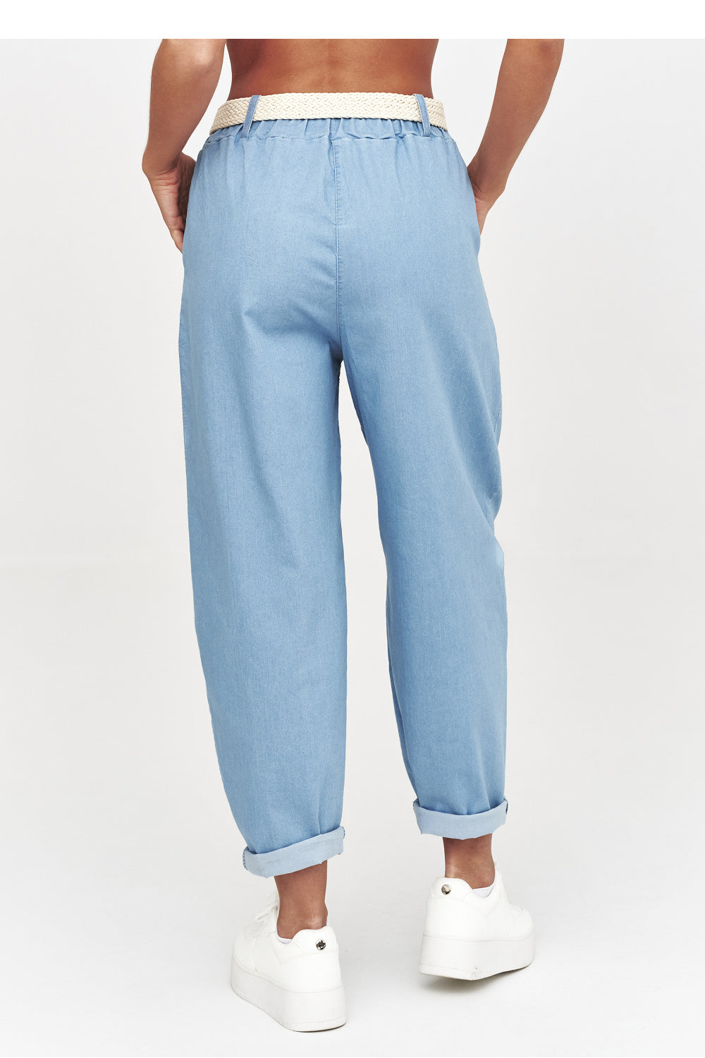 Damen Hose model 228293 Makadamia