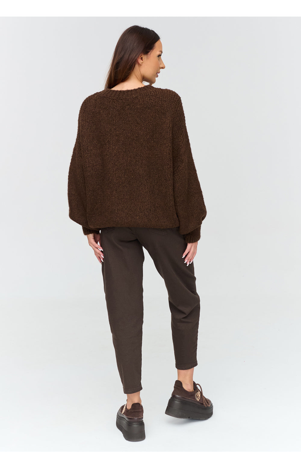 Pullover model 231989 Makadamia