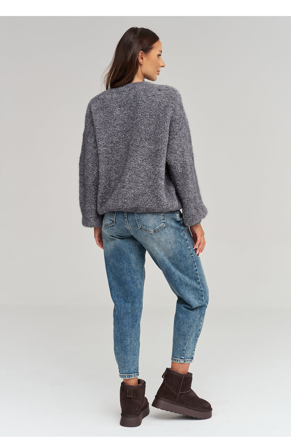 Pullover model 232006 Makadamia