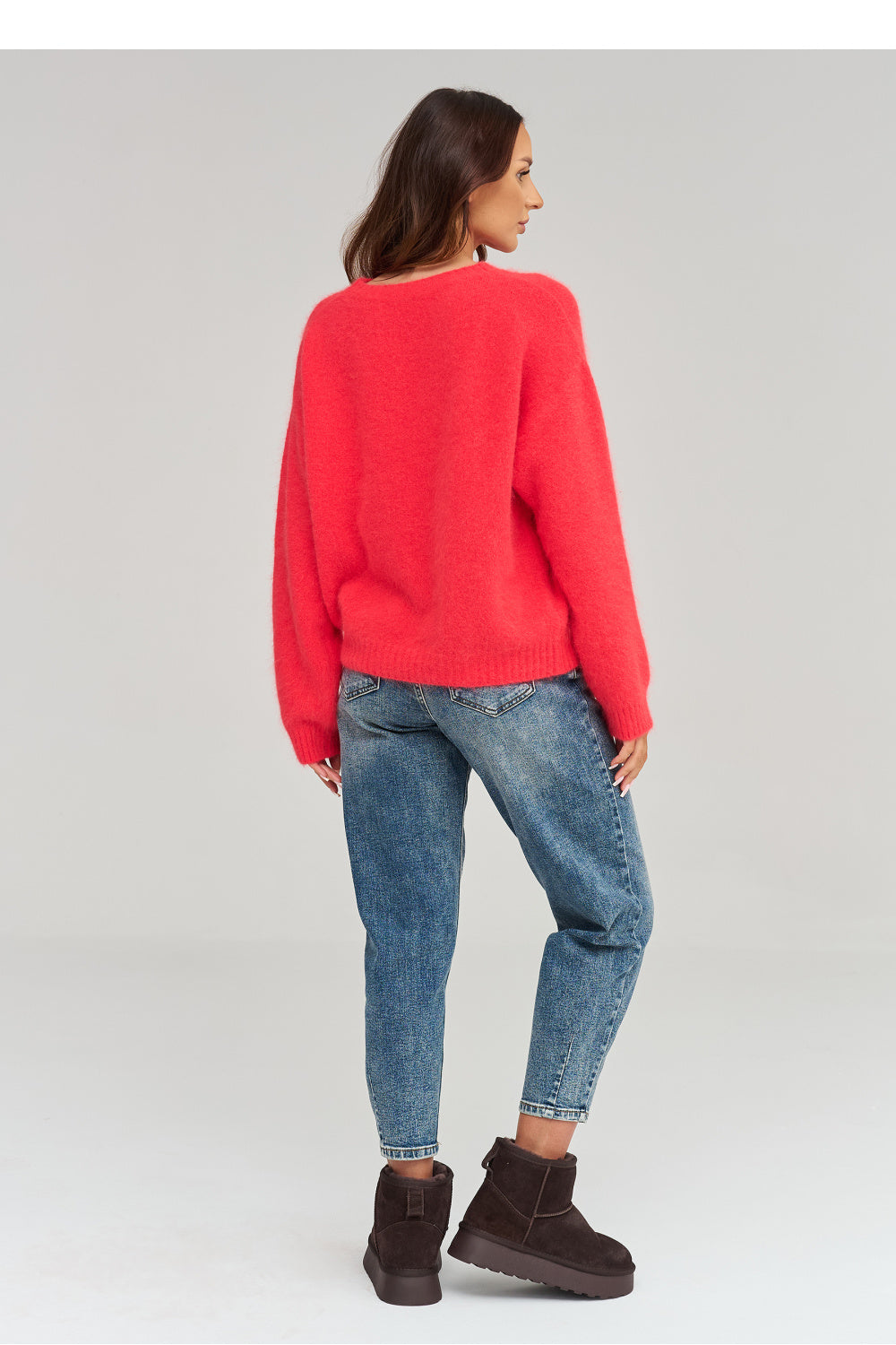 Pullover model 232008 Makadamia