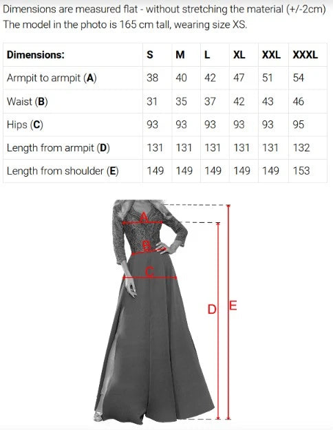 309-6 AMBER elegantes langes Spitzenkleid mit Ausschnitt - Dunkelblau