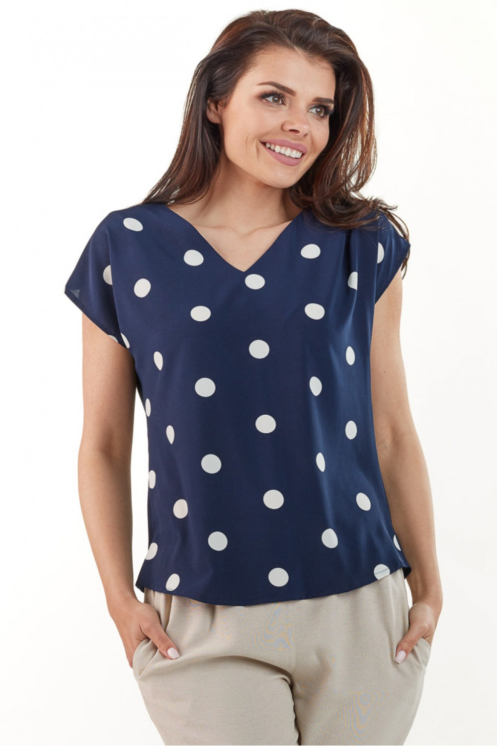 Bluse model 117538 awama