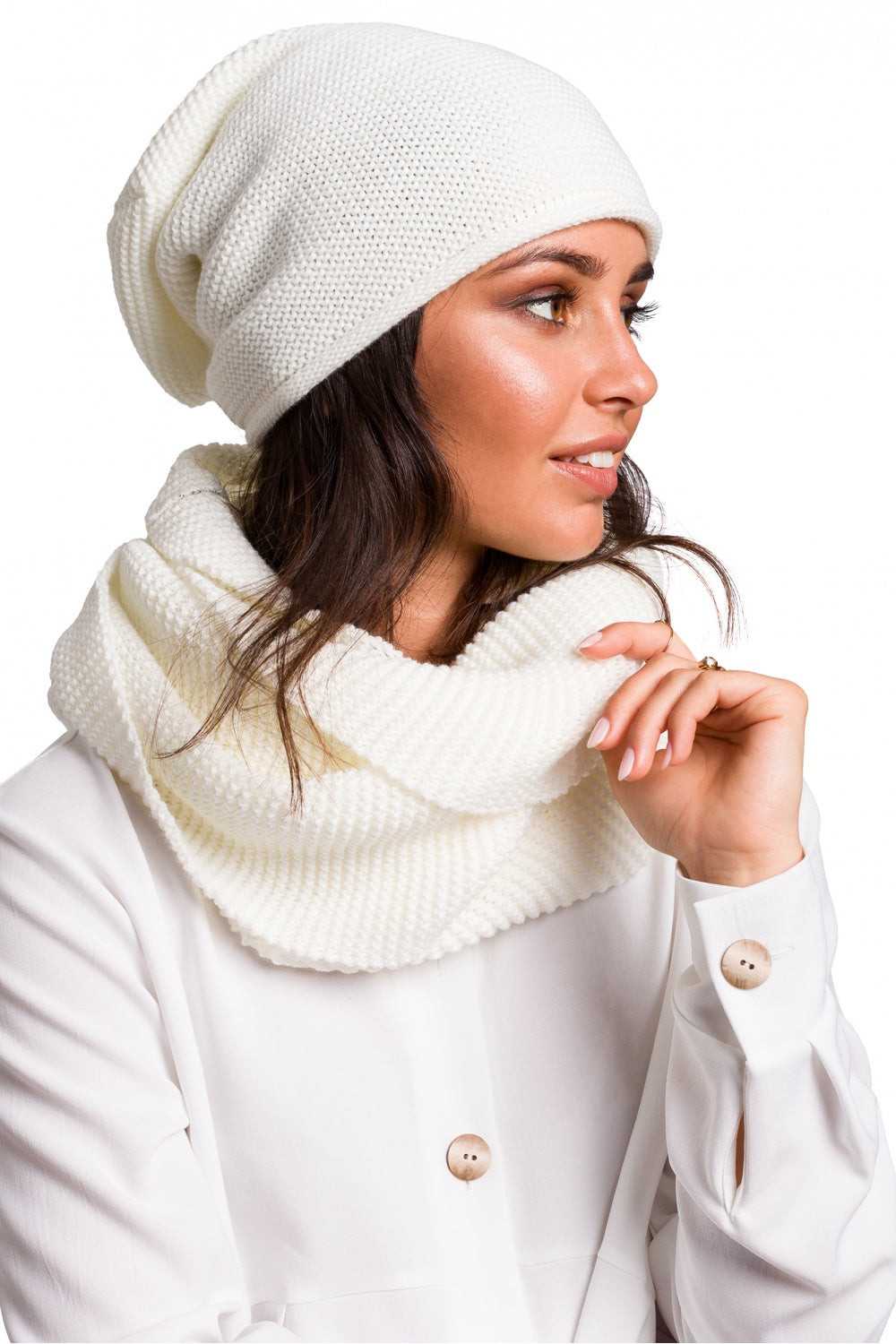 Tube scarf model 136407 BE Knit