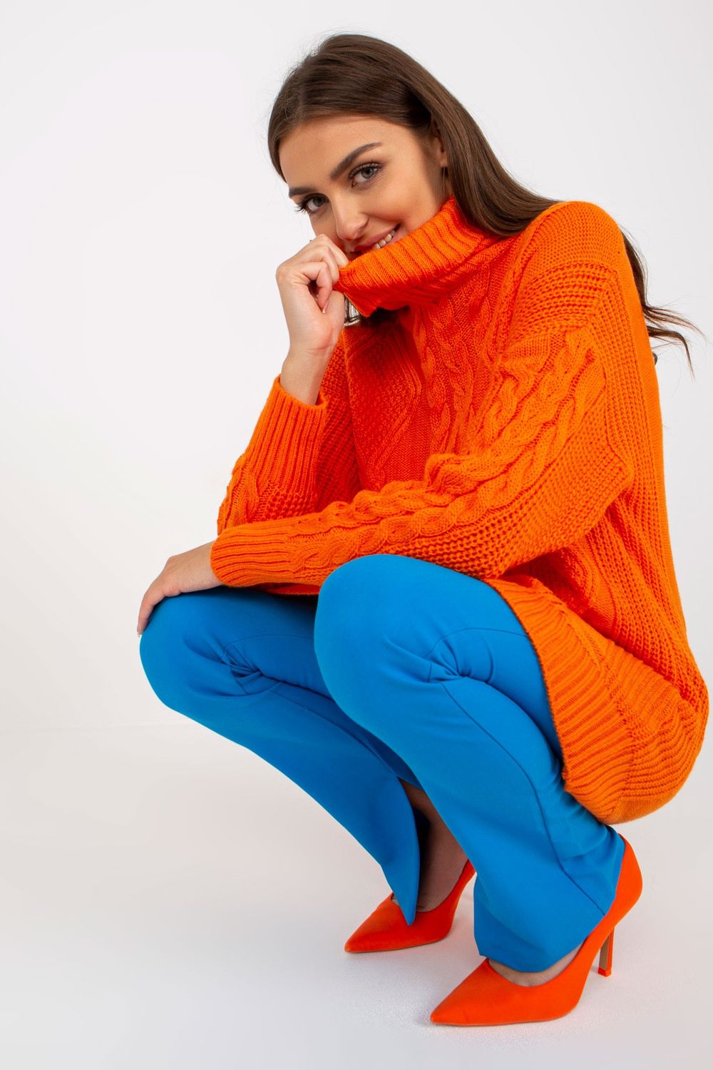 Rollkragenpullover model 170808 Rue Paris