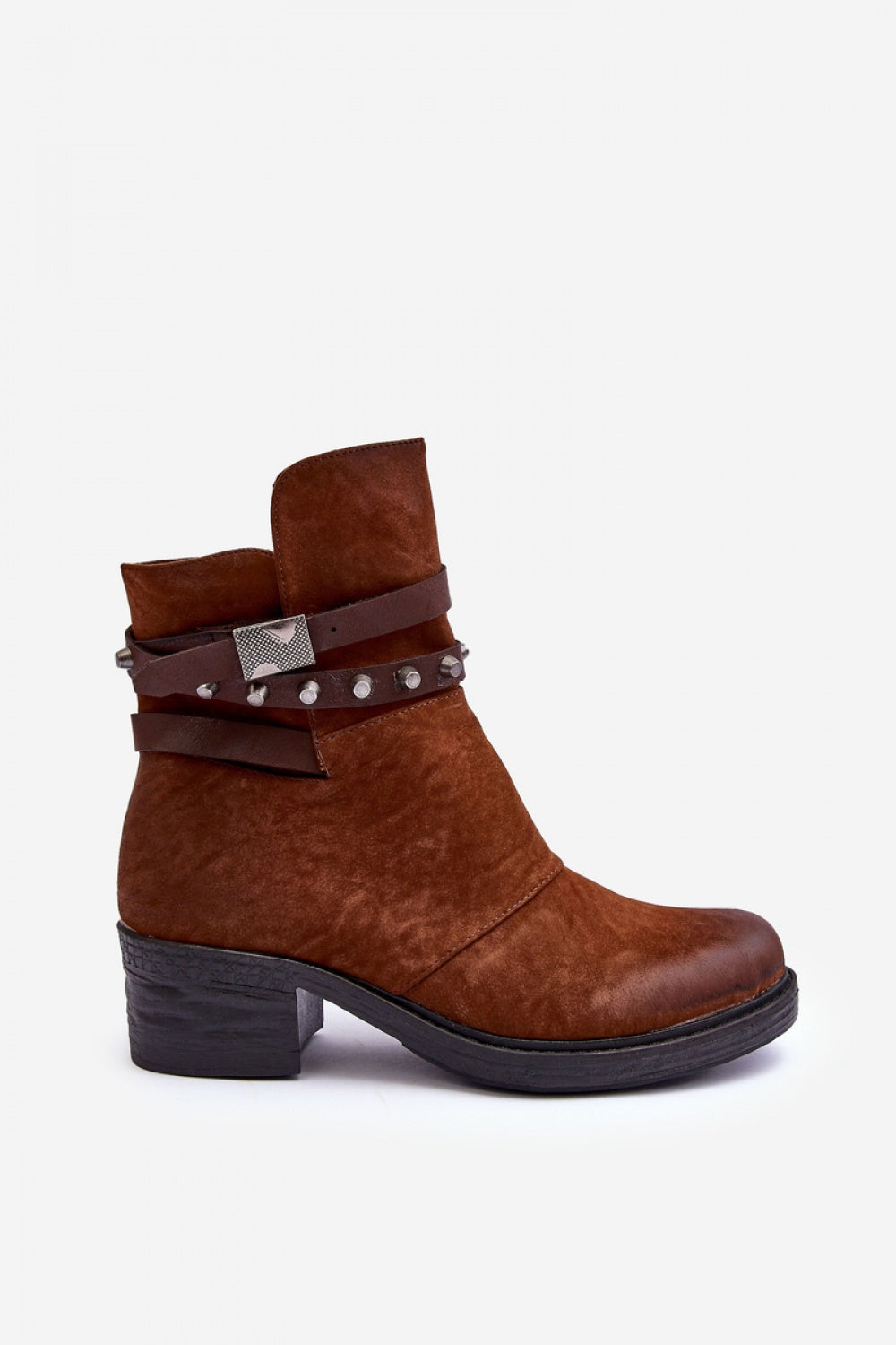 Ankle boots with heel model 185640 Step in style