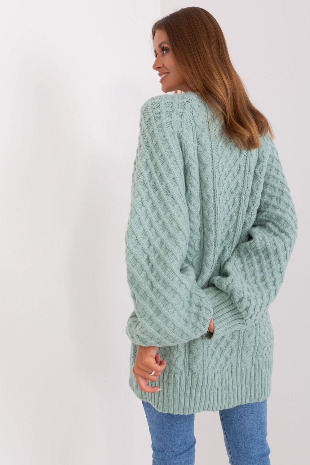 Long sweater model 185745 AT