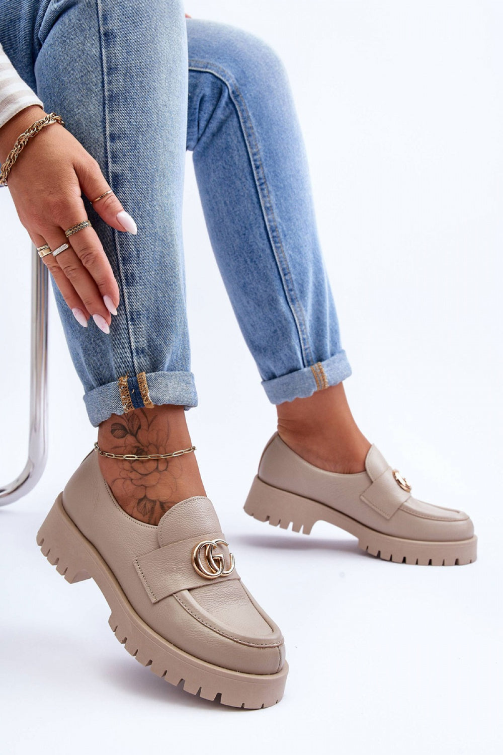 Shoes with heel model 186414 Step in style