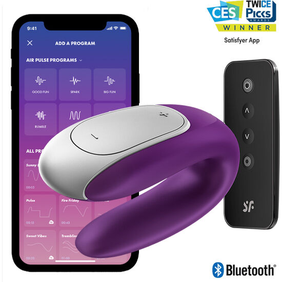 SATISFYER - DOUBLE FUN PARTNER VIBRATOR