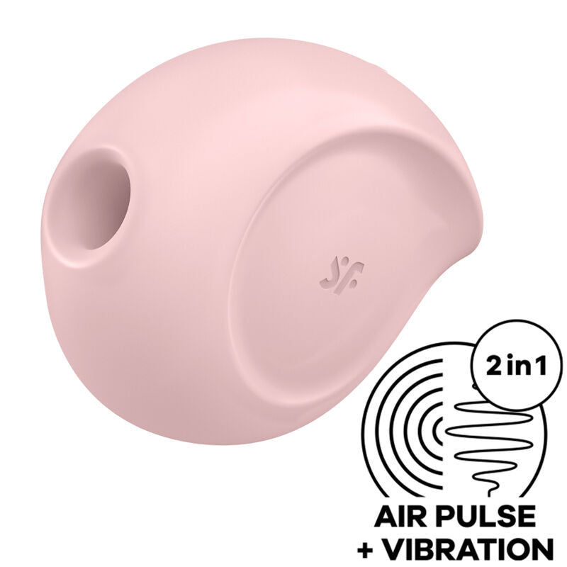 SATISFYER - SUGAR RUSH AIR PULSE STIMULATOR & VIBRATOR