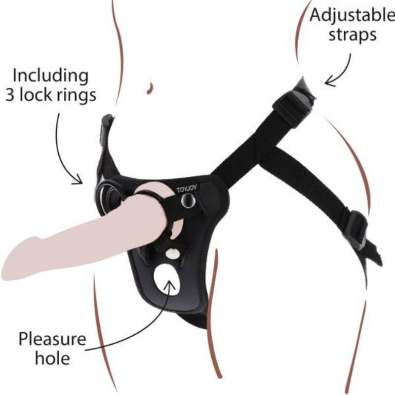 GET REAL - STRAP-ON-VERGNÜGUNGSGESCHIRR