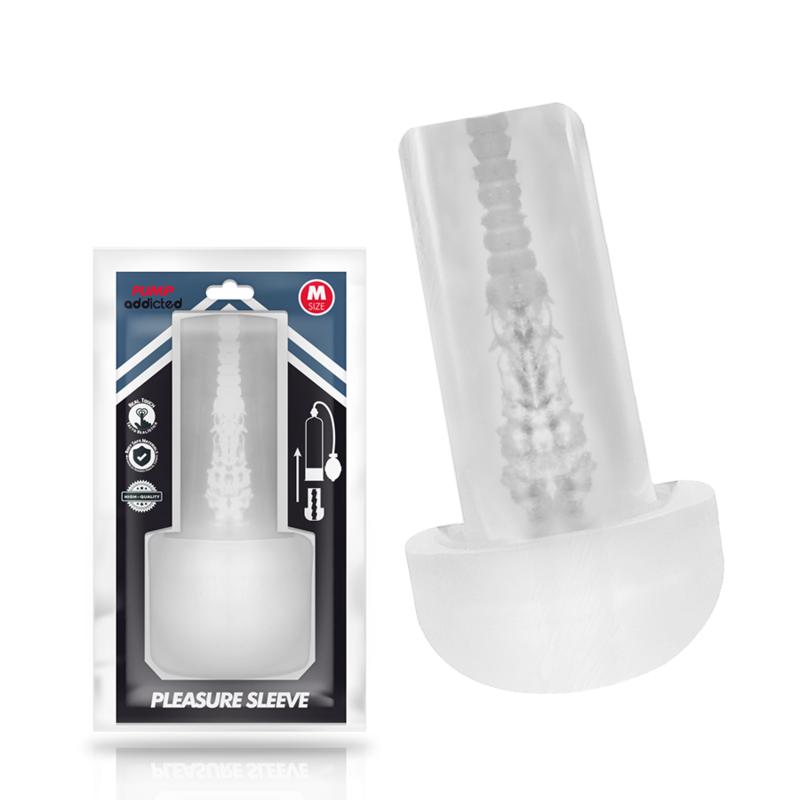 PUMP ADDICTED - PLEASURE SLEEVE MASTABADOR GRÖSSE