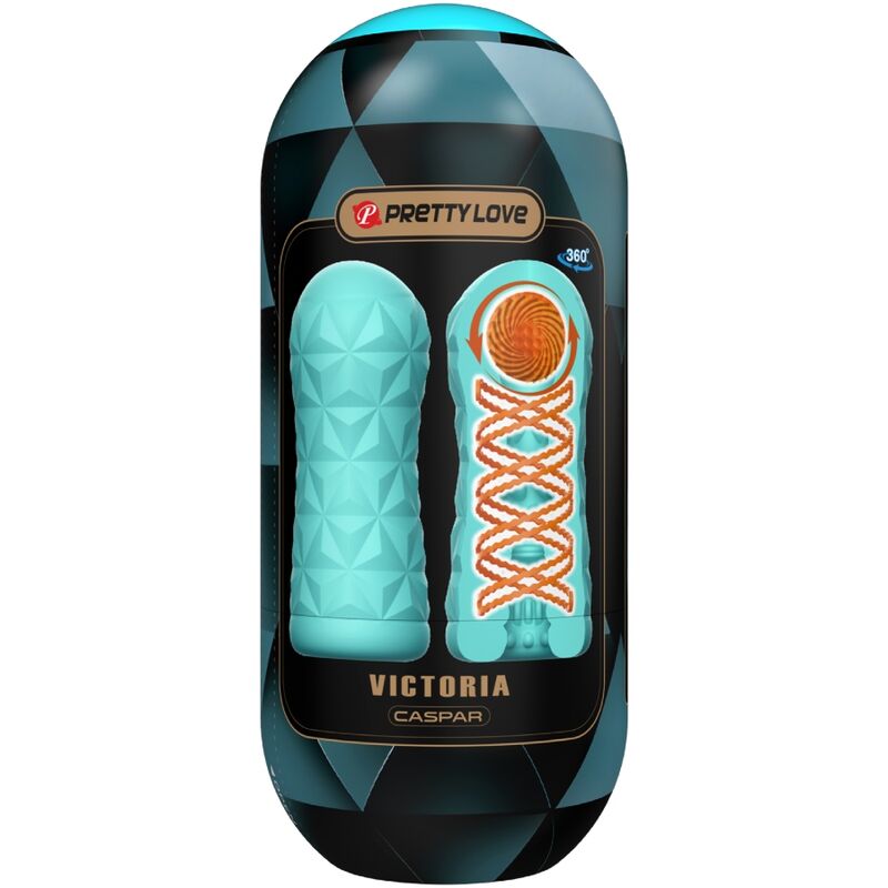 PRETTY LOVE - VICTORIA CASPAR MASTURBATOR AQUA