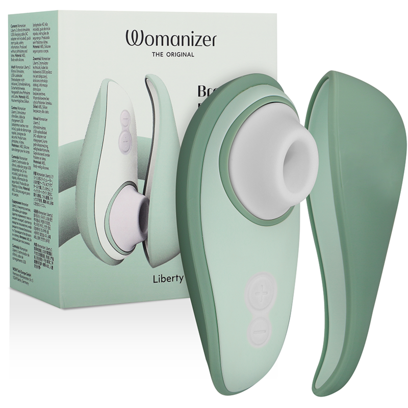 WOMANIZER - LIBERTY 2 KLITORISSTIMULATOR & SAUGGERÄT HELLGRÜN