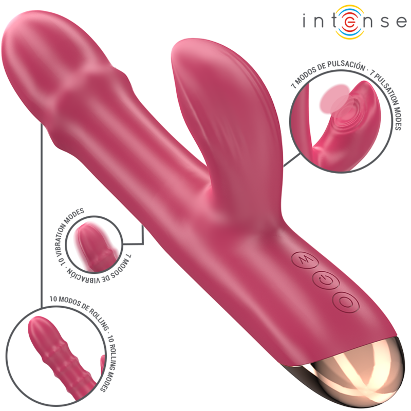 INTENSE - CHLOE MULTIFUNKTIONSVIBRATOR 3 IN 1