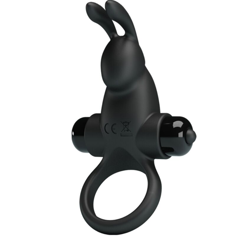 PRETTY LOVE - VIBRATIONSRING + RABBIT-KLITORIS-STIMULATOR 10 VIBRATIONEN
