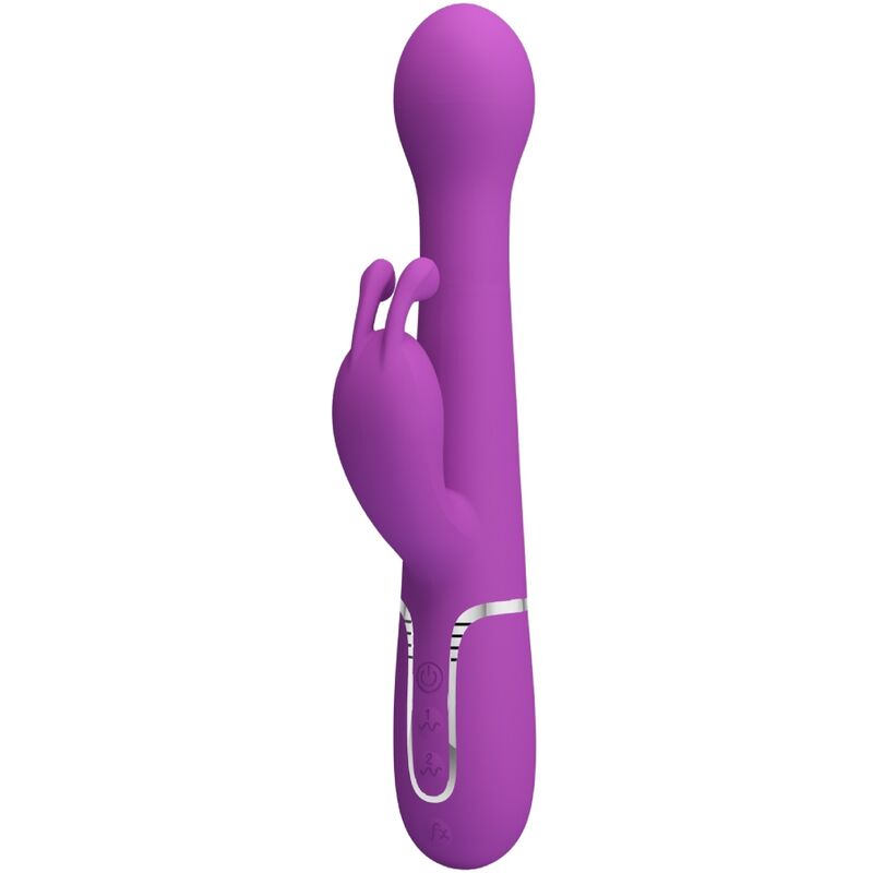 PRETTY LOVE - DEJON 3 IN 1 MULTIFUNKTIONS-RABBIT-VIBRATOR