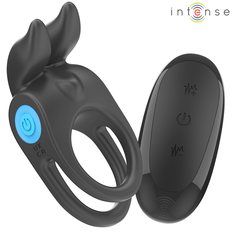 INTENSE - SAM VIBRATOR DOPPEL-PENISRING 10 VIBRATIONEN