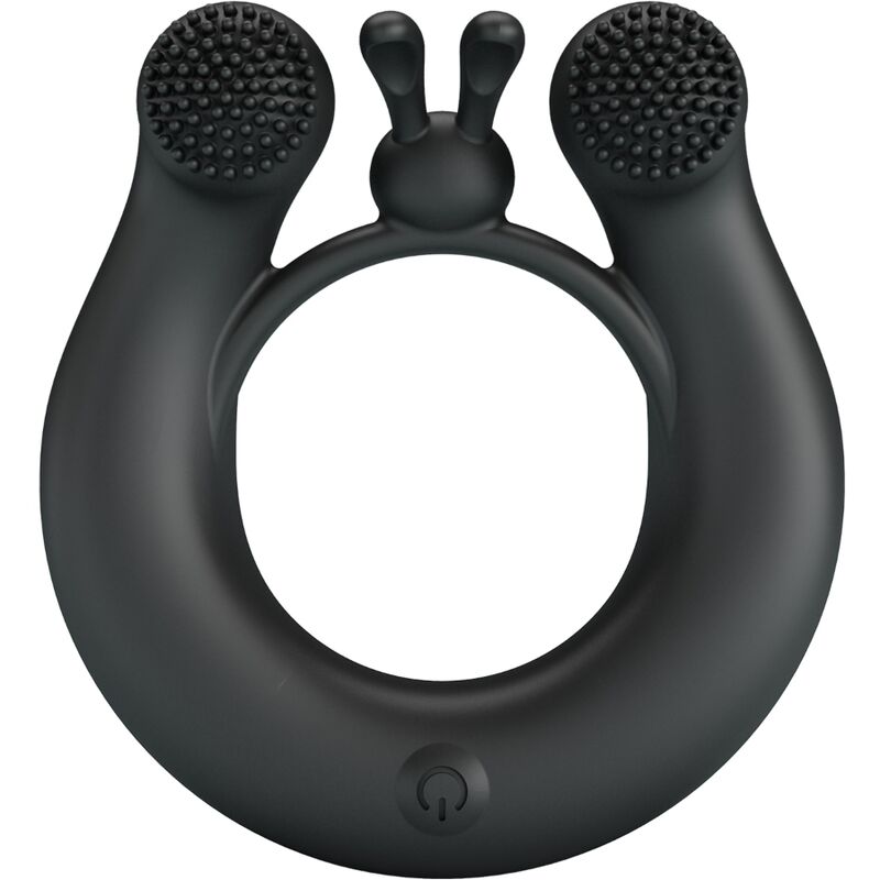 PRETTY LOVE - DAHLIA VIBRATIONSRING + KLITORISSTIMULATOR 12 VIBRATIONEN