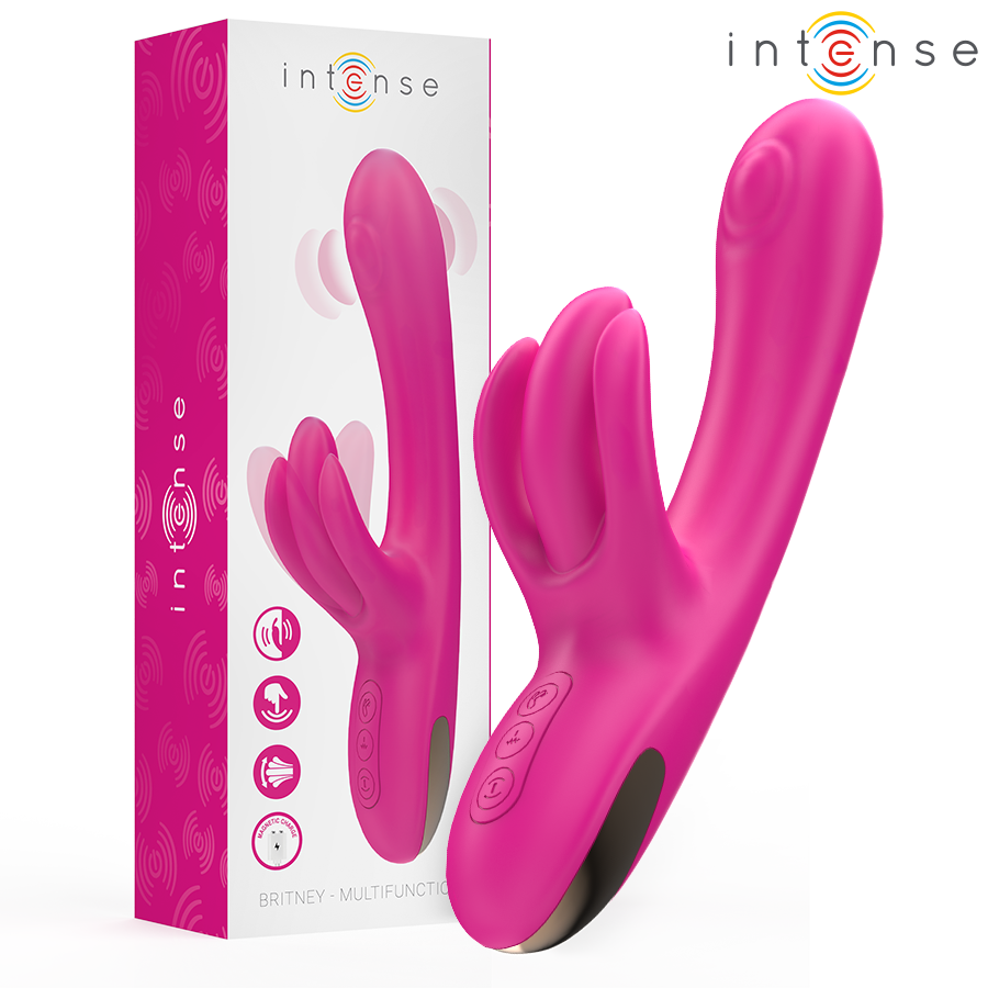 INTENSE - BRITNEY MULTIFUNKTIONS-RABBIT-VIBRATOR 23 CM