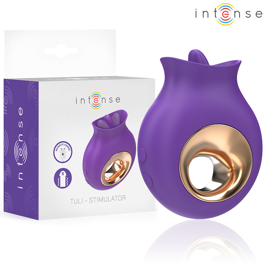 INTENSE - TULI KLITORISSTIMULATOR 9 VIBRATIONEN & 9 OSZILLATIONEN