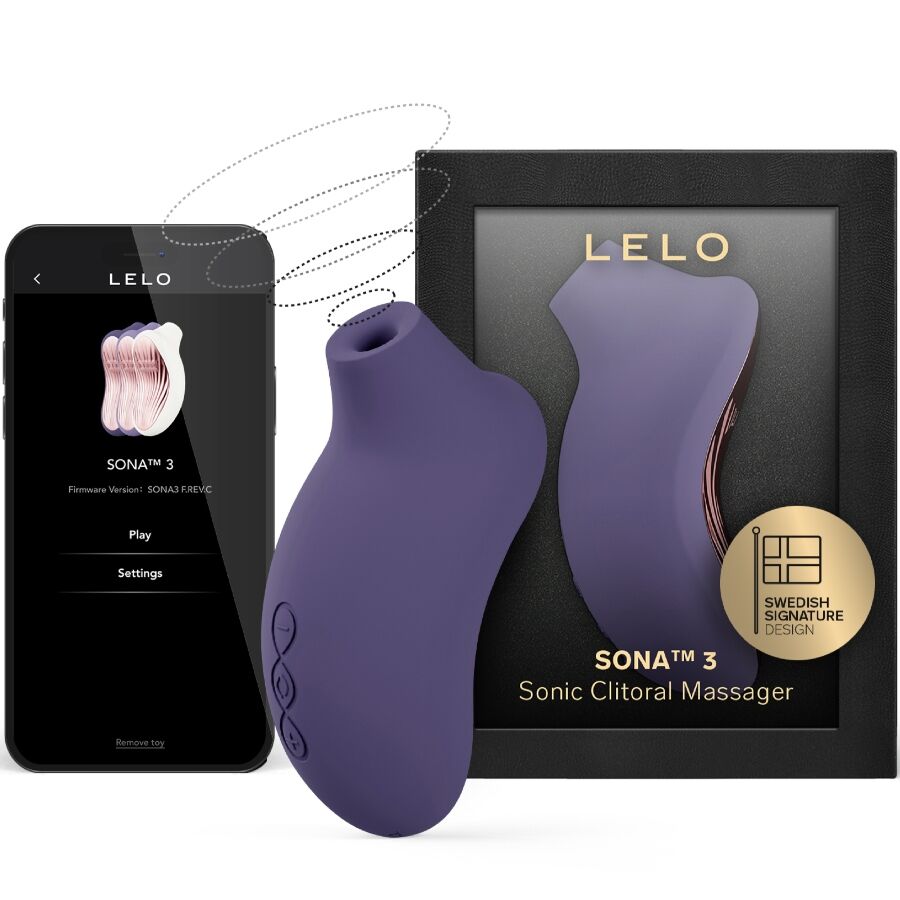 LELO - SONA 3 SONIC KLITTORIALMASSAGEGERÄT CYBER