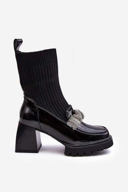 Ankle boots with heel model 187357 Step in style