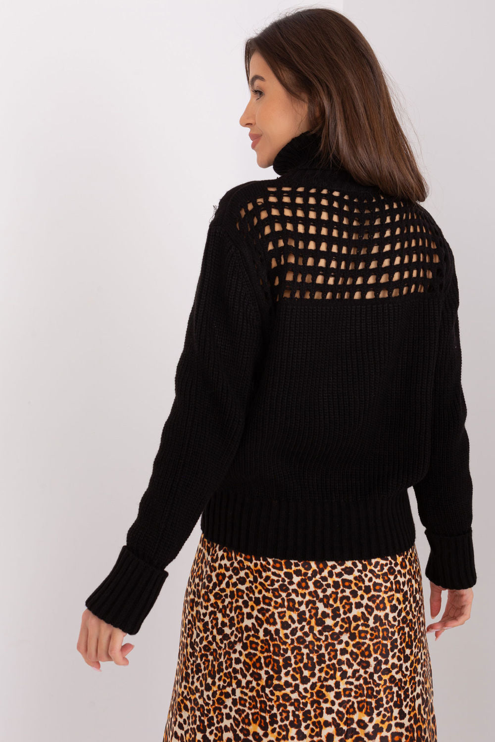 Rollkragenpullover model 187514 Factory Price
