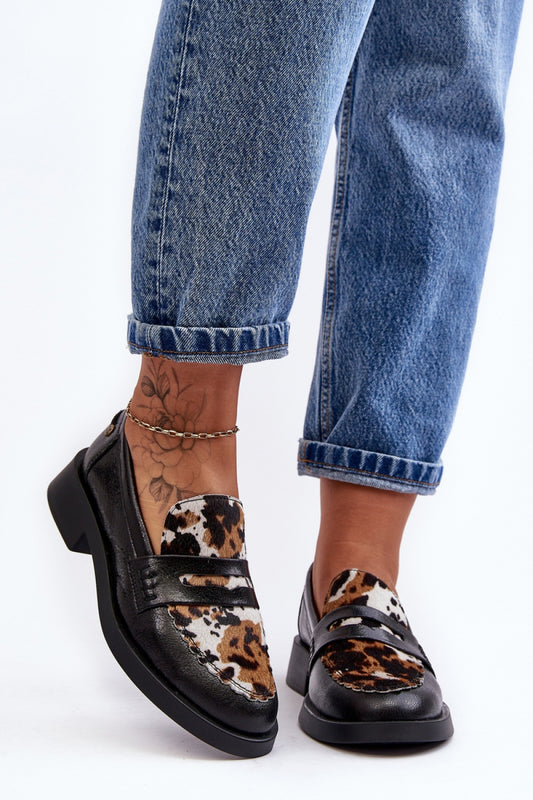 Shoes with heel model 188502 Step in style