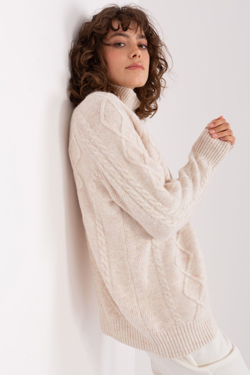 Turtleneck sweater model 189227 AT