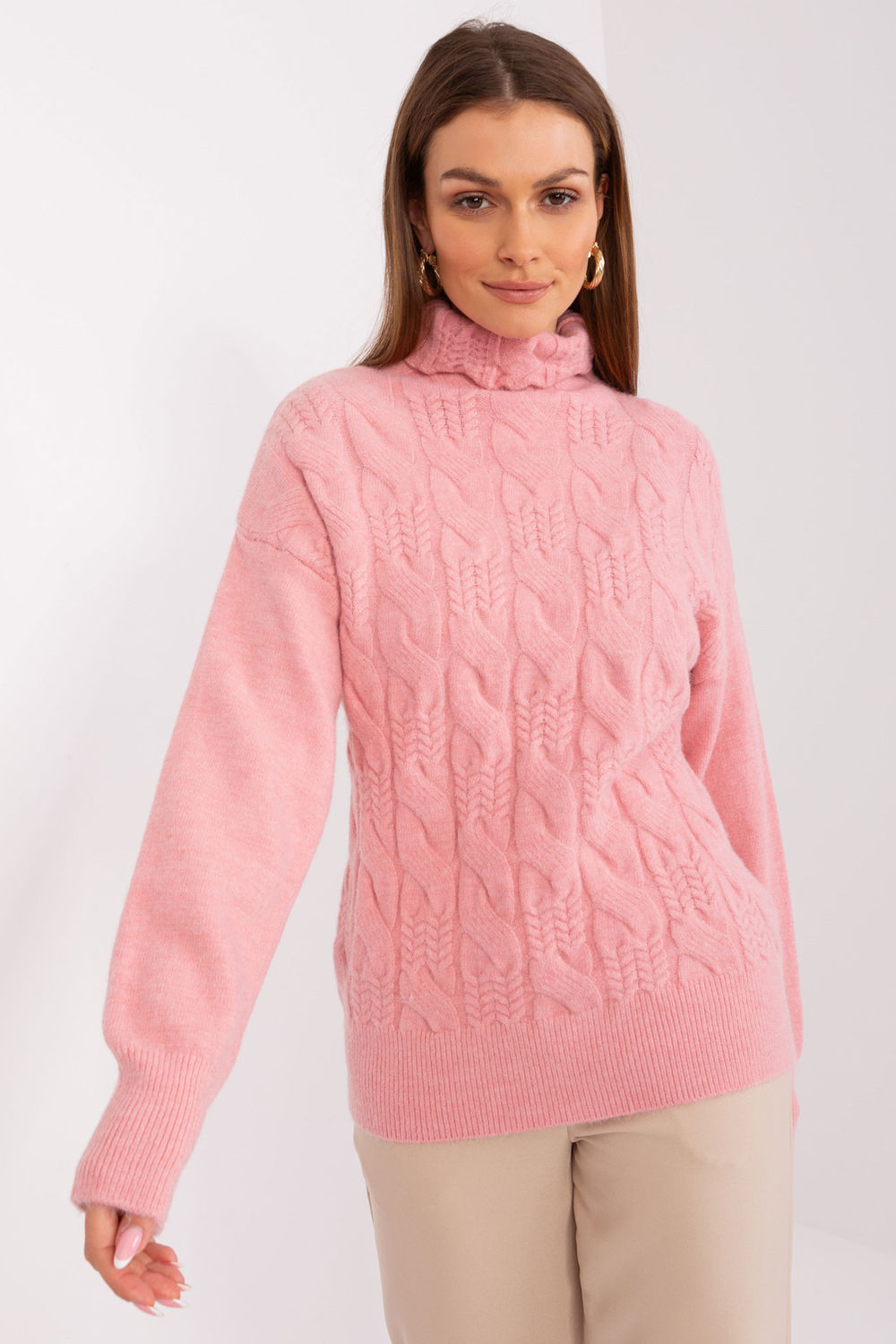 Turtle-neck sweater model 189889 AT