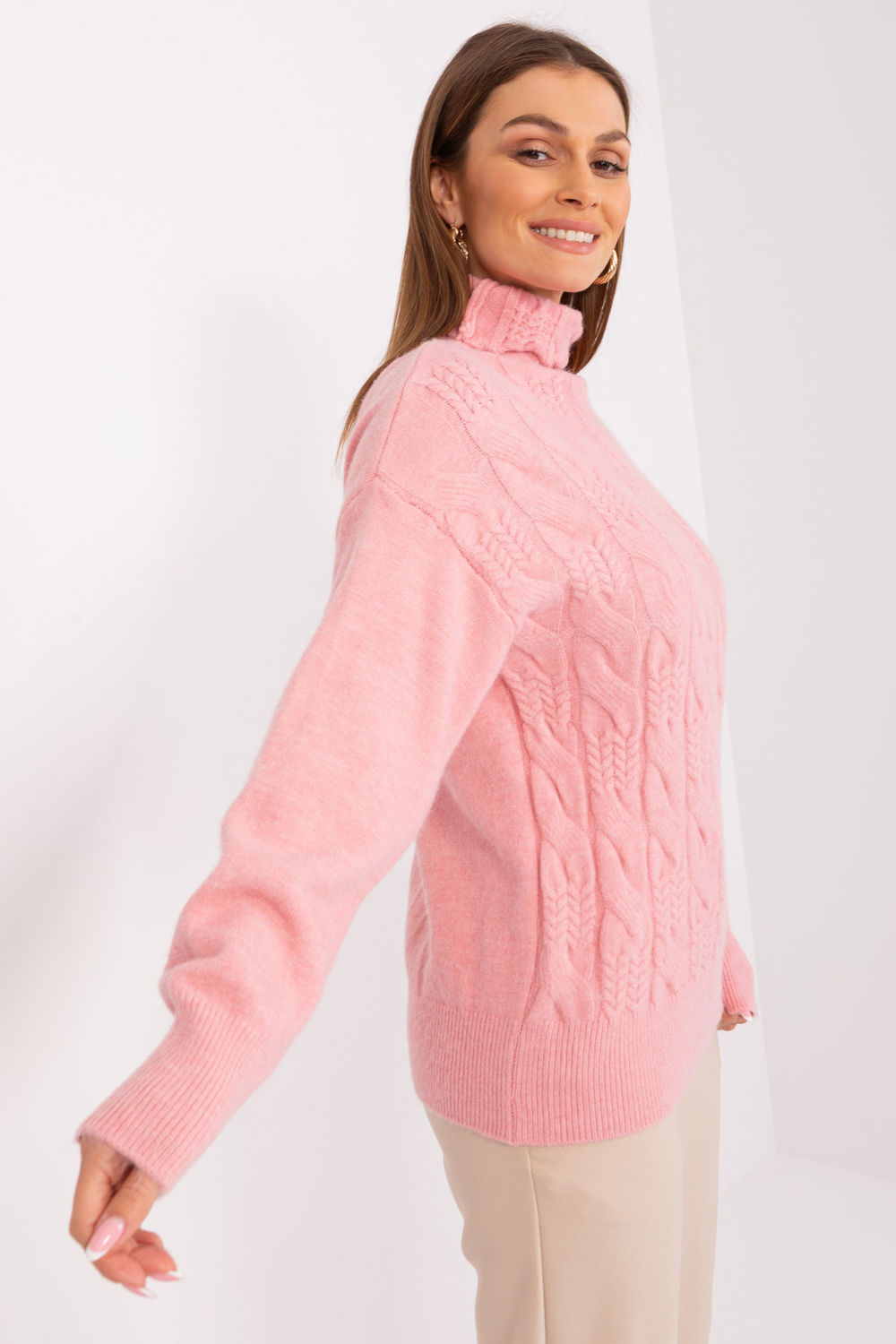 Turtle-neck sweater model 189889 AT