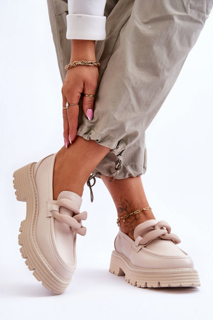 Moccasins model 190182 Step in style