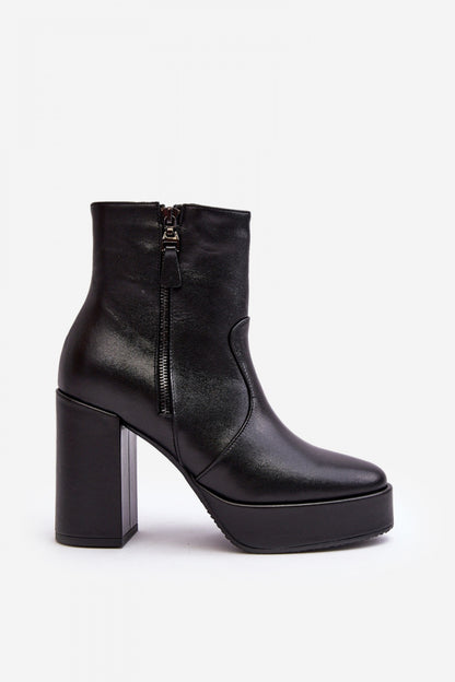 Ankle boots with heel model 190201 Step in style