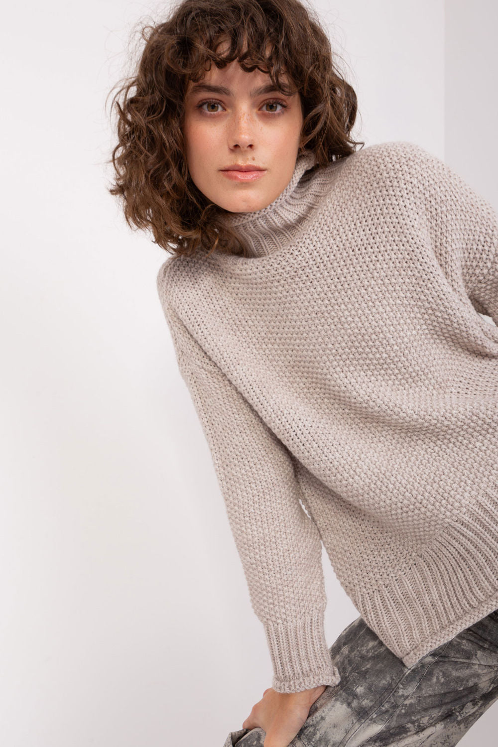 Rollkragenpullover model 191420 Badu