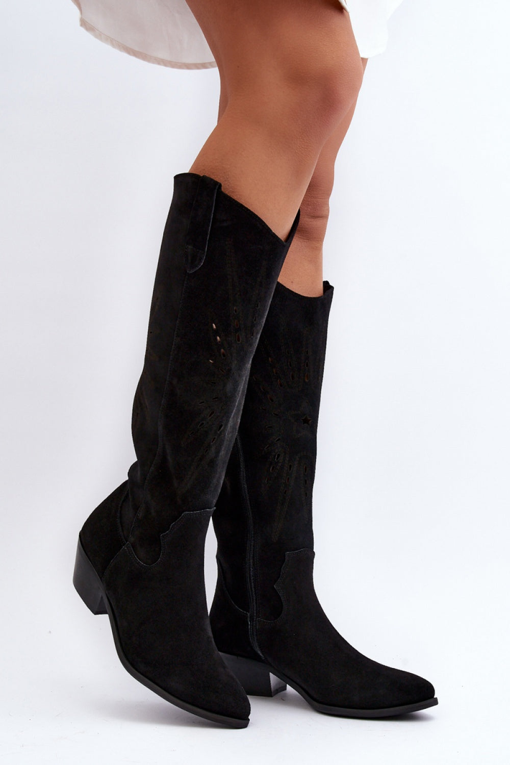 Perforated boots model 192104 Step in style
