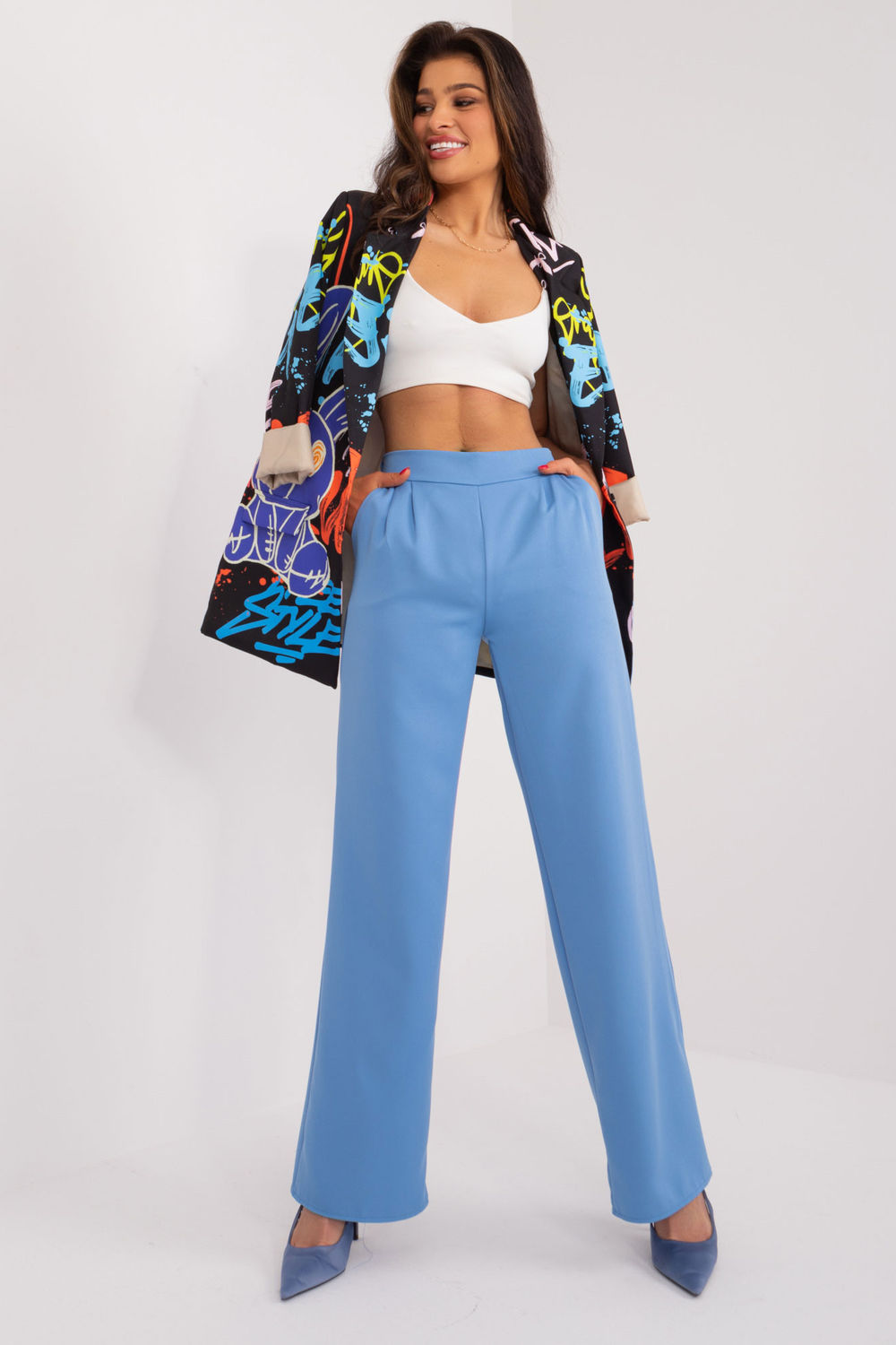 Women's trousers model 192723 Rue Paris