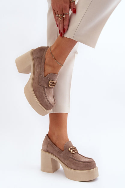 Shoes with heel model 193930 Step in style