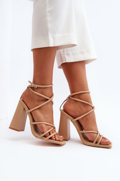Sandalen mit Absatz model 193935 Step in style
