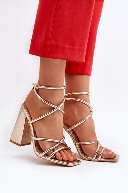 Sandalen mit Absatz model 193938 Step in style