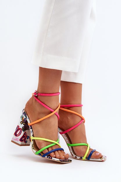 Sandalen mit Absatz model 193941 Step in style