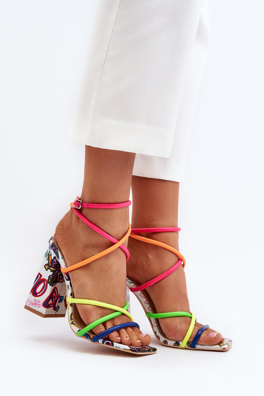 Sandalen mit Absatz model 193941 Step in style