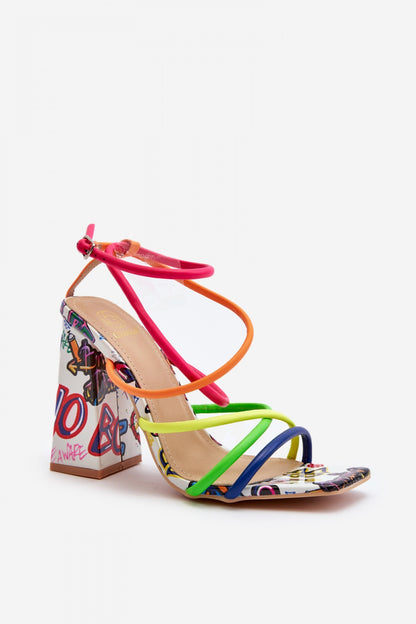 Sandalen mit Absatz model 193941 Step in style
