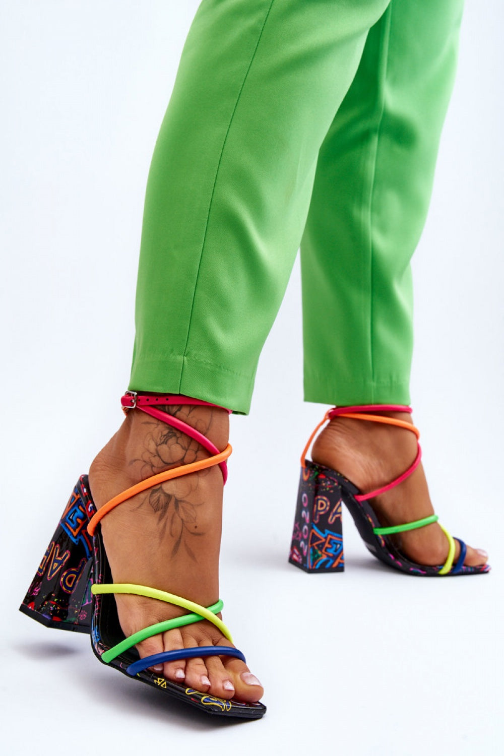 Heeled sandals model 193942 Step in style